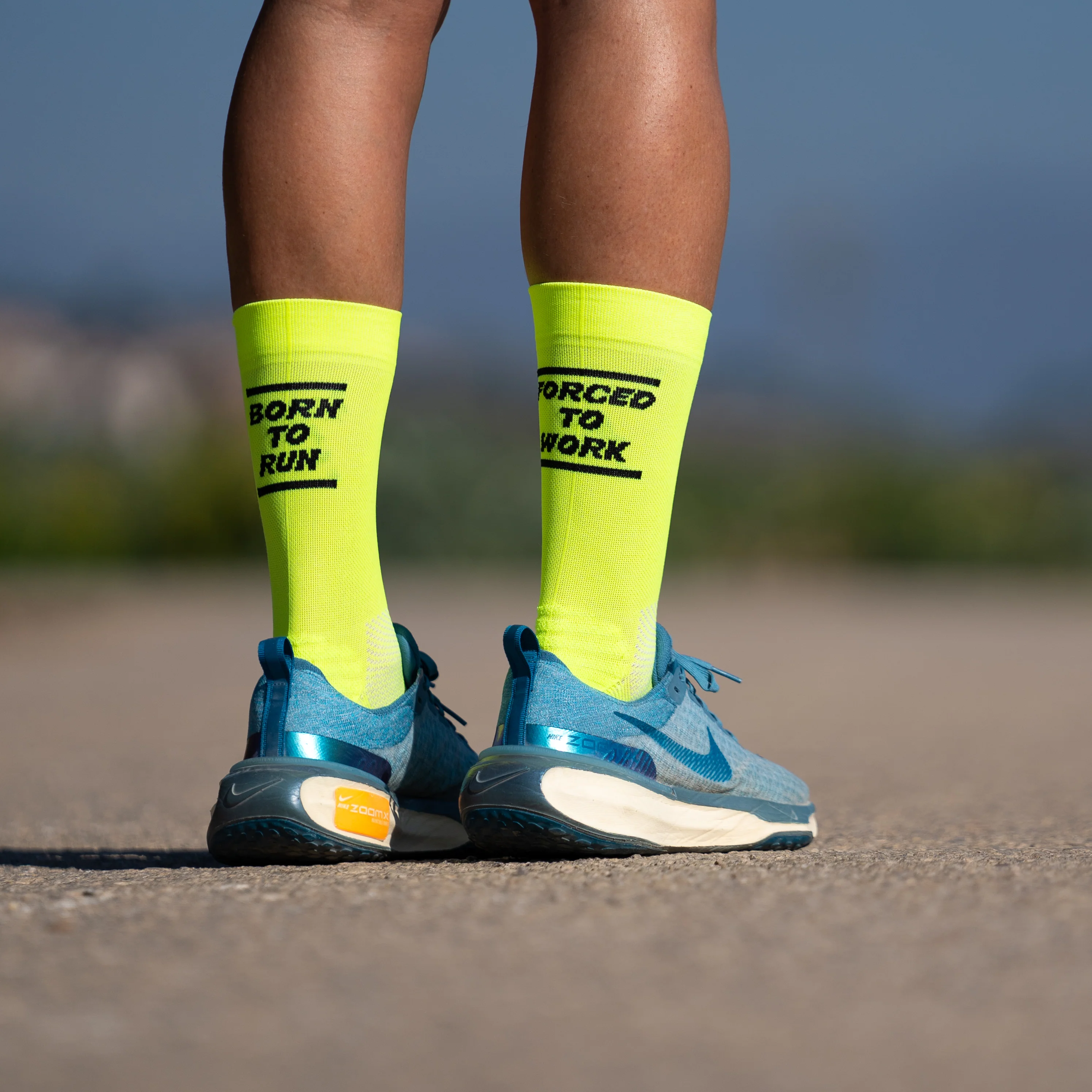 BORN TO RUN YELLOW - CALCETÍN RUNNING - Image 4