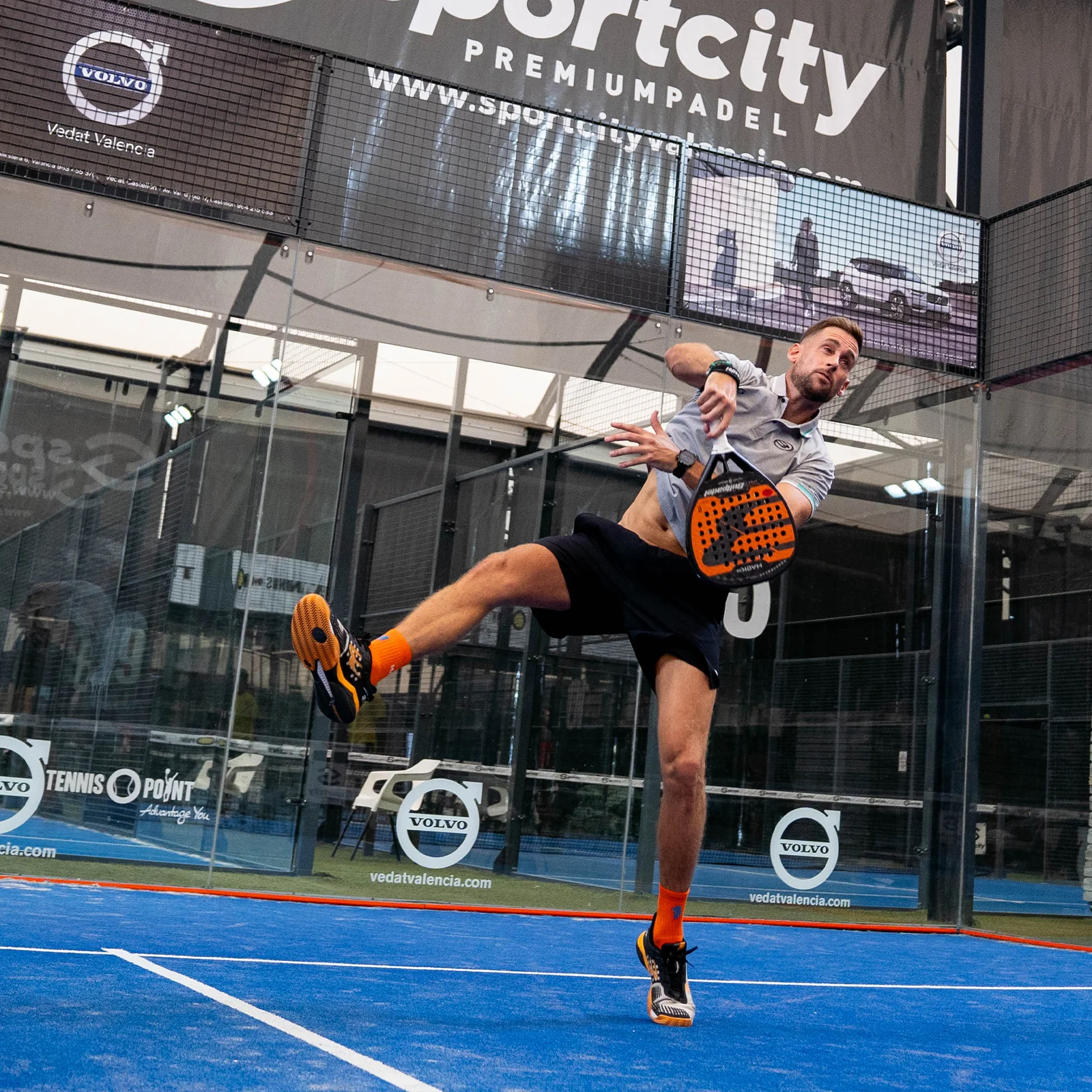 GAME SET ORANGE - CALCETÍN TENIS / PADEL - Image 4