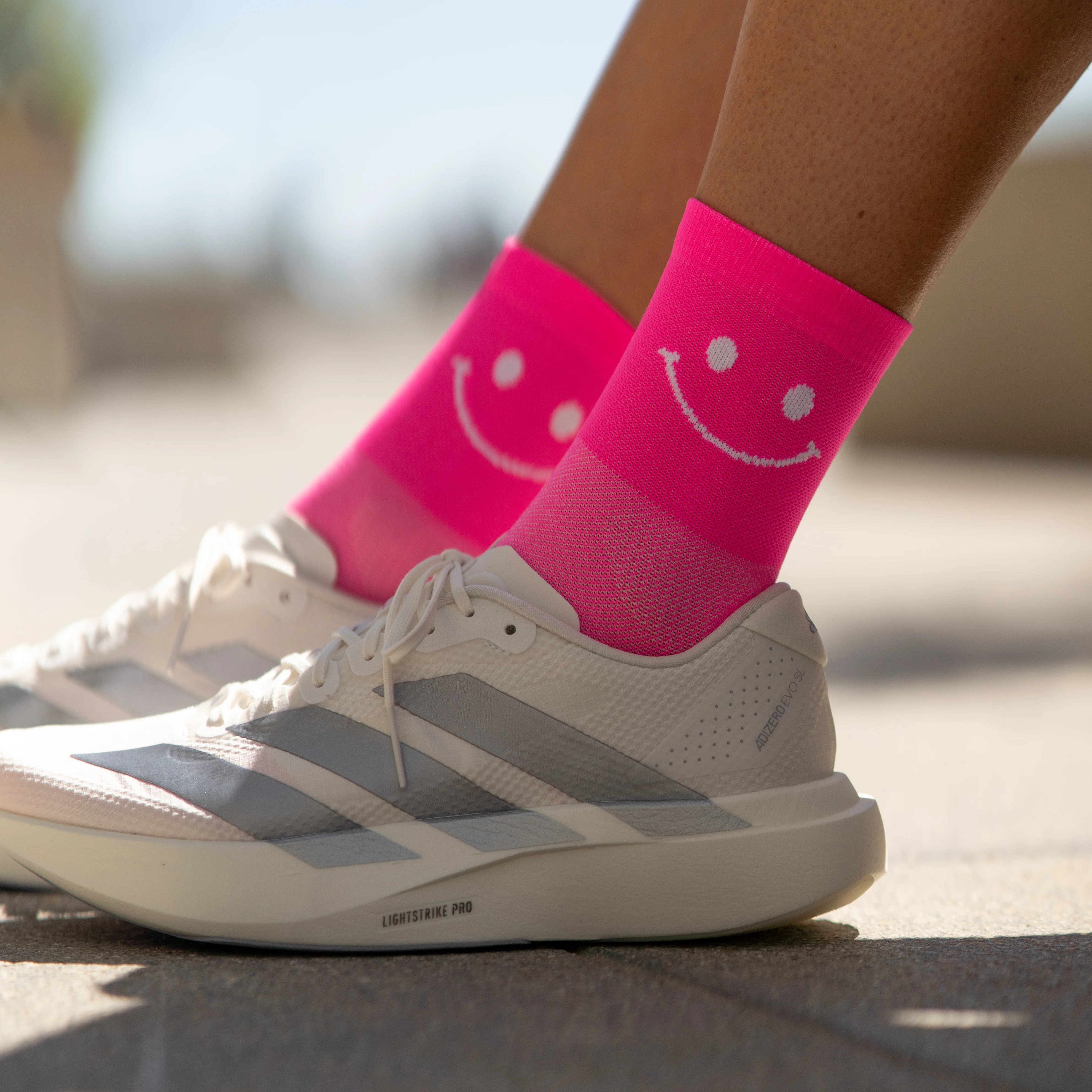 HAPPY MODE PINK - CALCETÍN RUNNING PRO COMFORT - Image 3