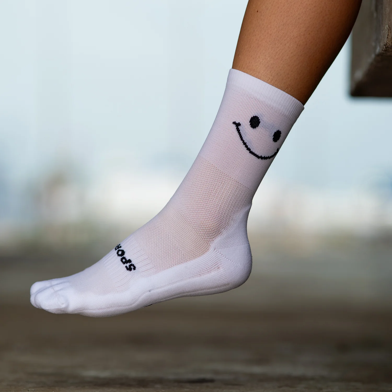 HAPPY MODE WHITE - CALCETÍN RUNNING PRO COMFORT - Image 5