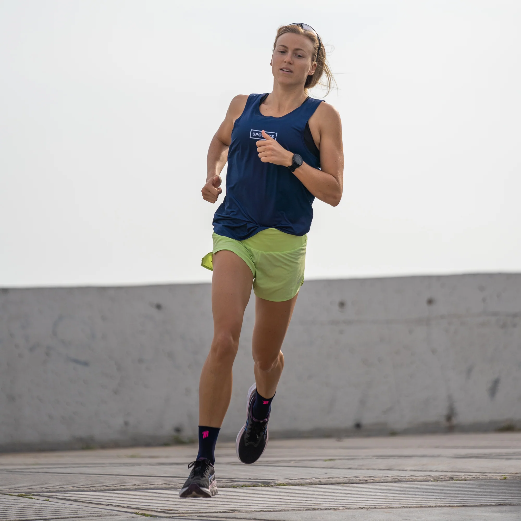 MARATHON BLUE - CALCETÍN RUNNING - Image 3