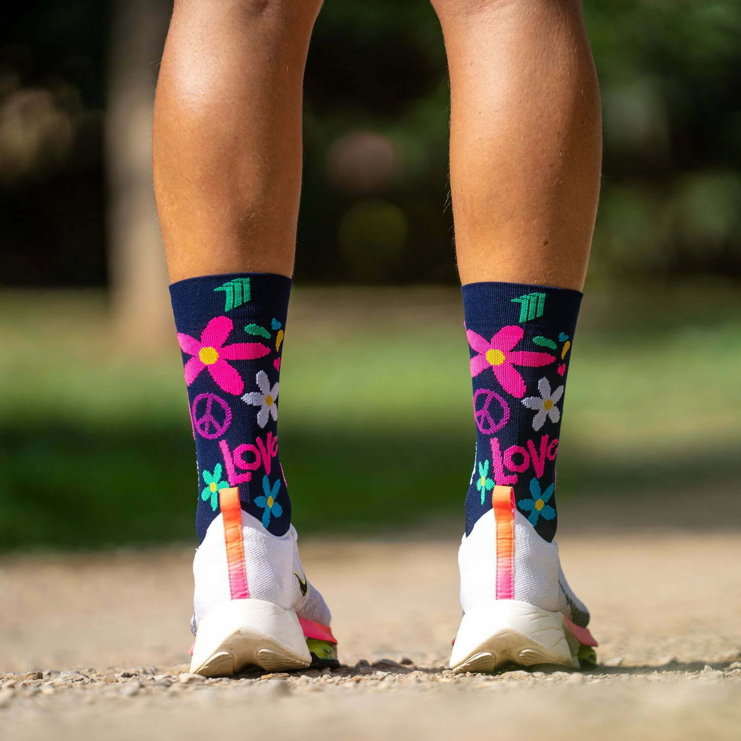 PEACE AND LOVE - CALCETÍN RUNNING - Image 5