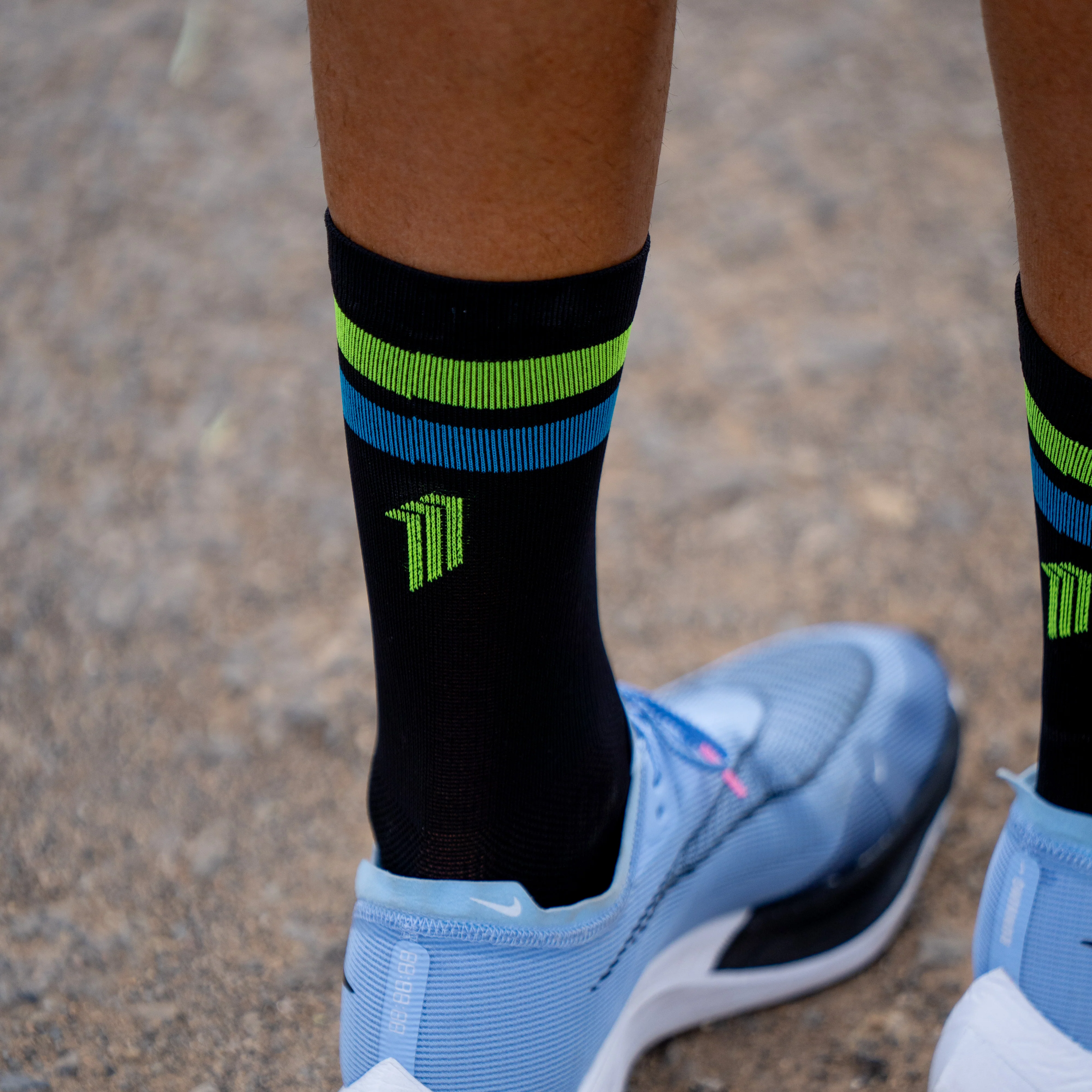 PRO BLACK BLUE - CALCETÍN RUNNING PRO COMFORT - Image 3