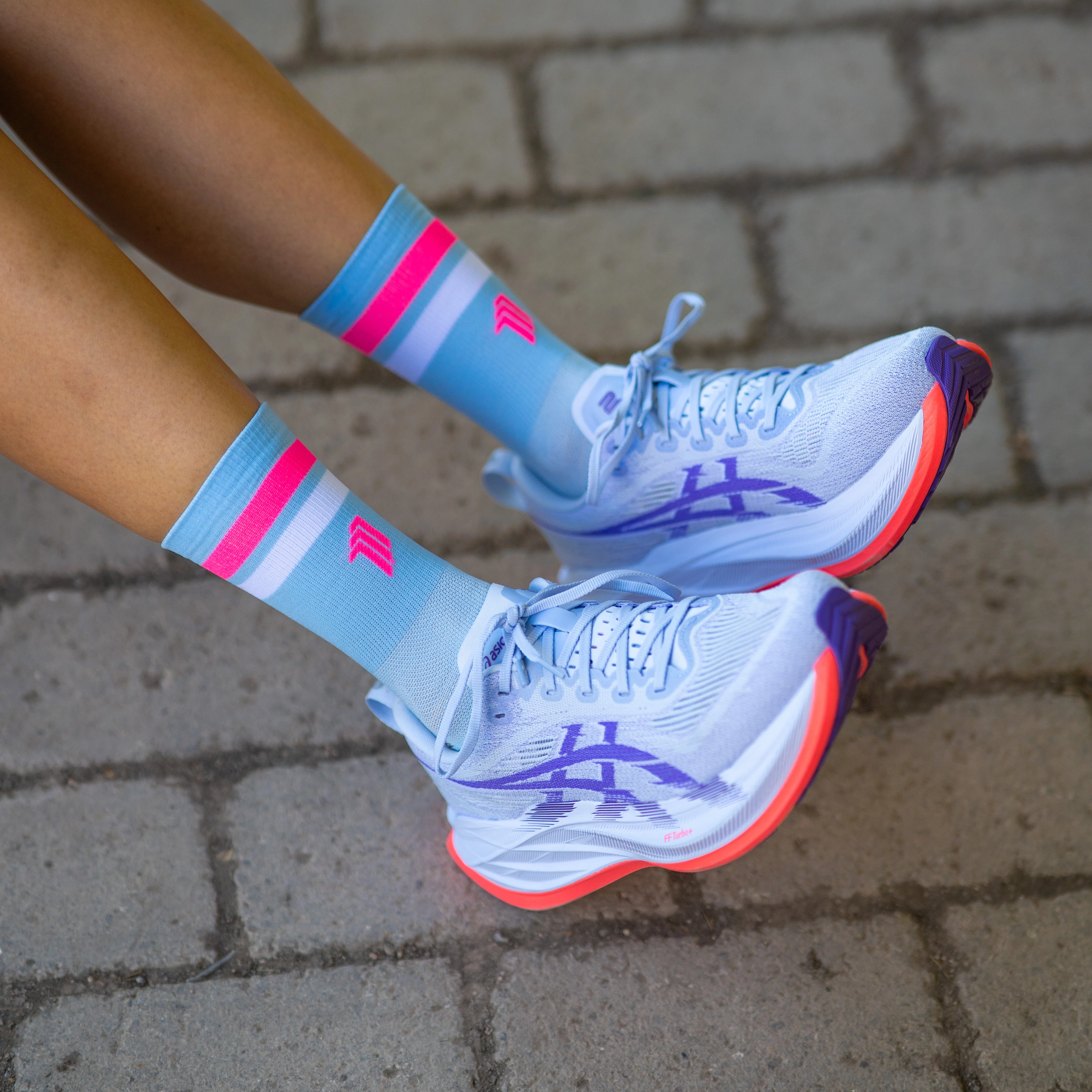 PRO BLUE PINK - CALCETÍN RUNNING PRO COMFORT - Image 3