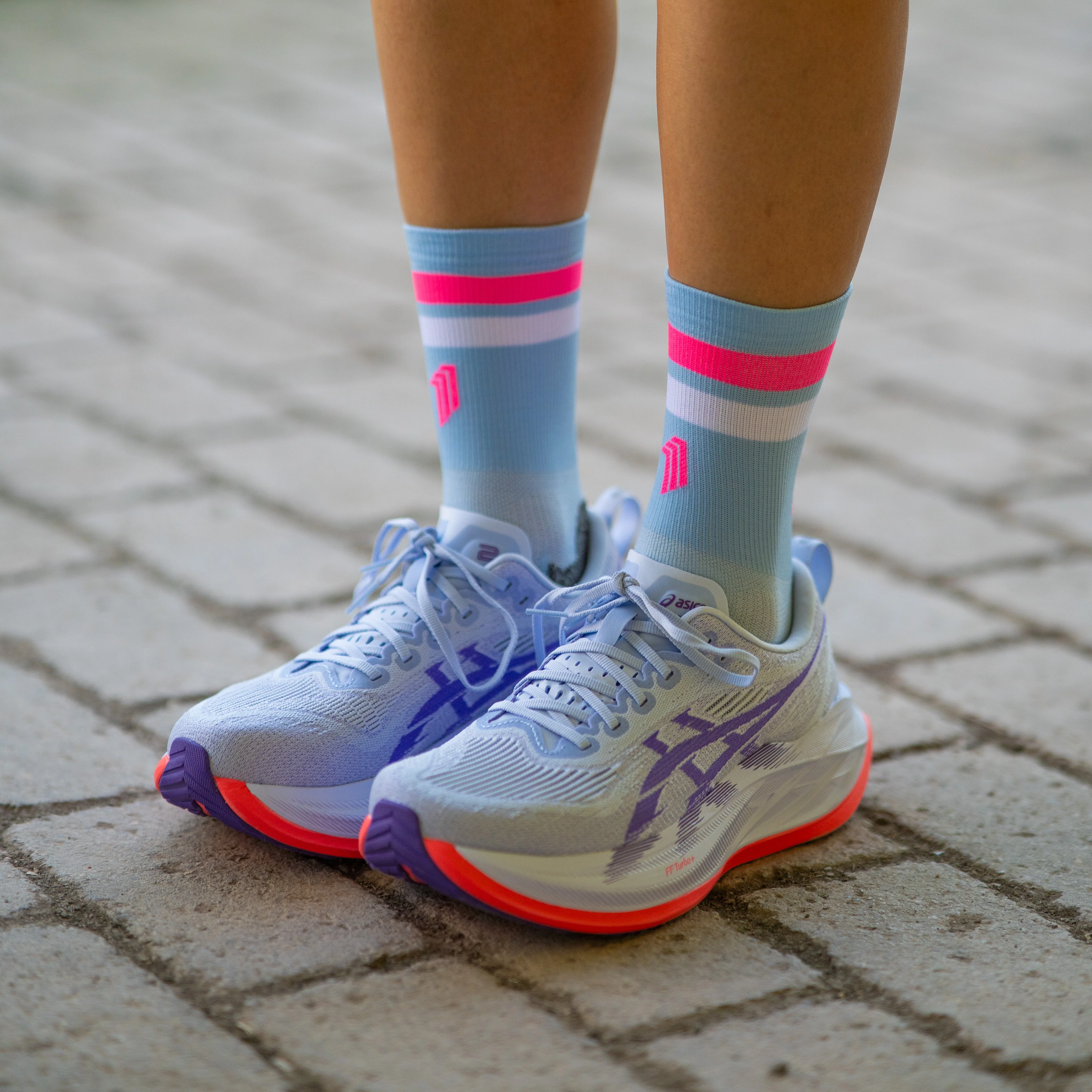 PRO BLUE PINK - CALCETÍN RUNNING PRO COMFORT - Image 5