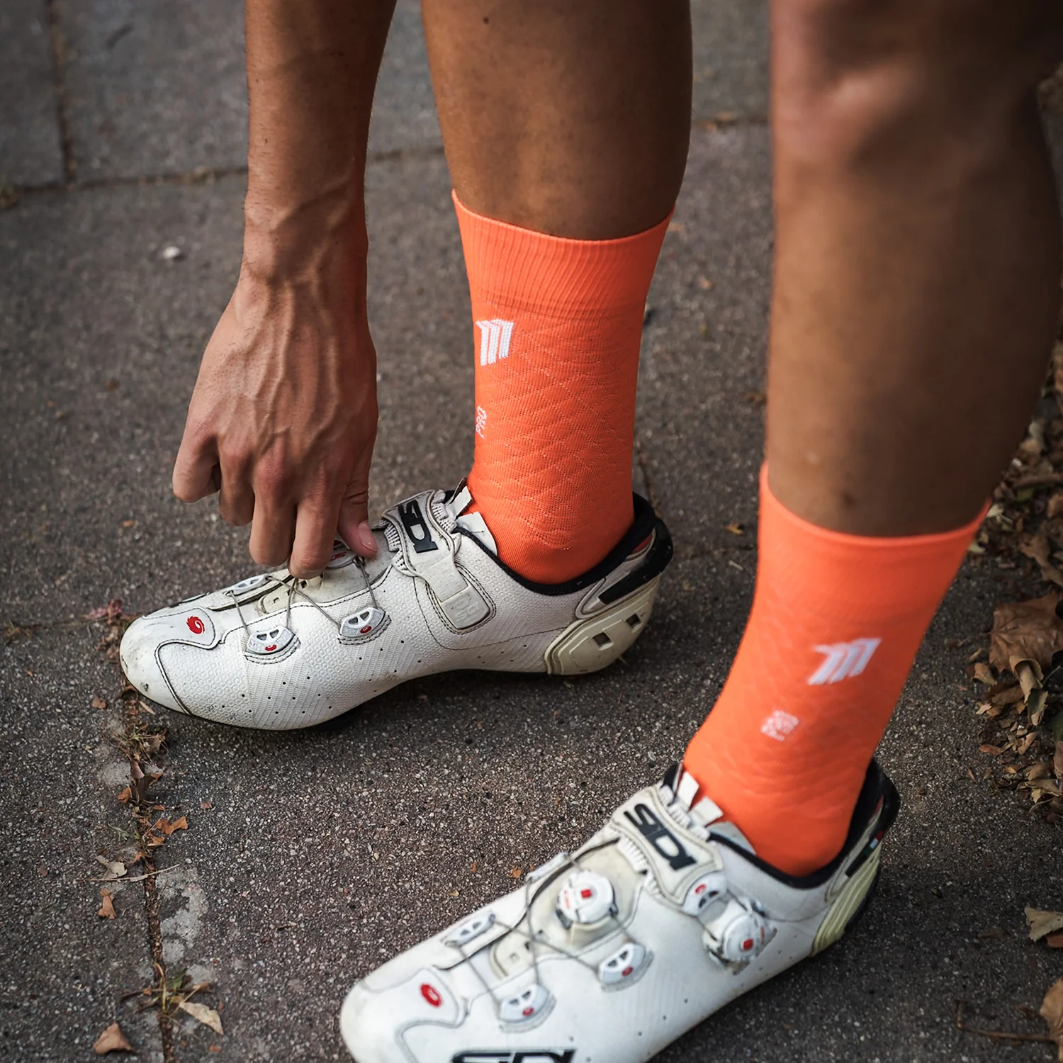 PRO ELITE ORANGE - CALCETÍN CICLISMO PRO - Image 6