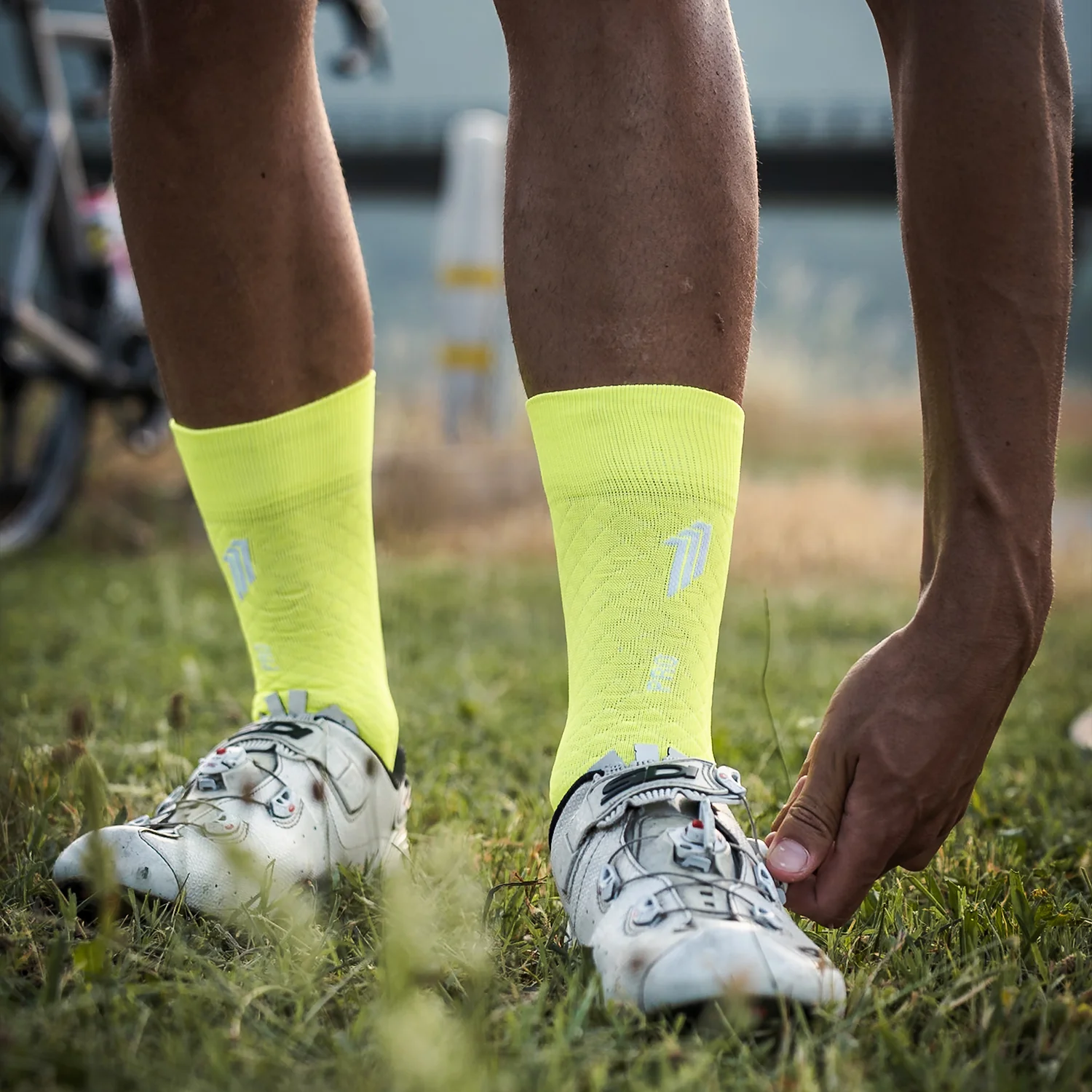 PRO ELITE YELLOW - CALCETÍN CICLISMO PRO - Image 3