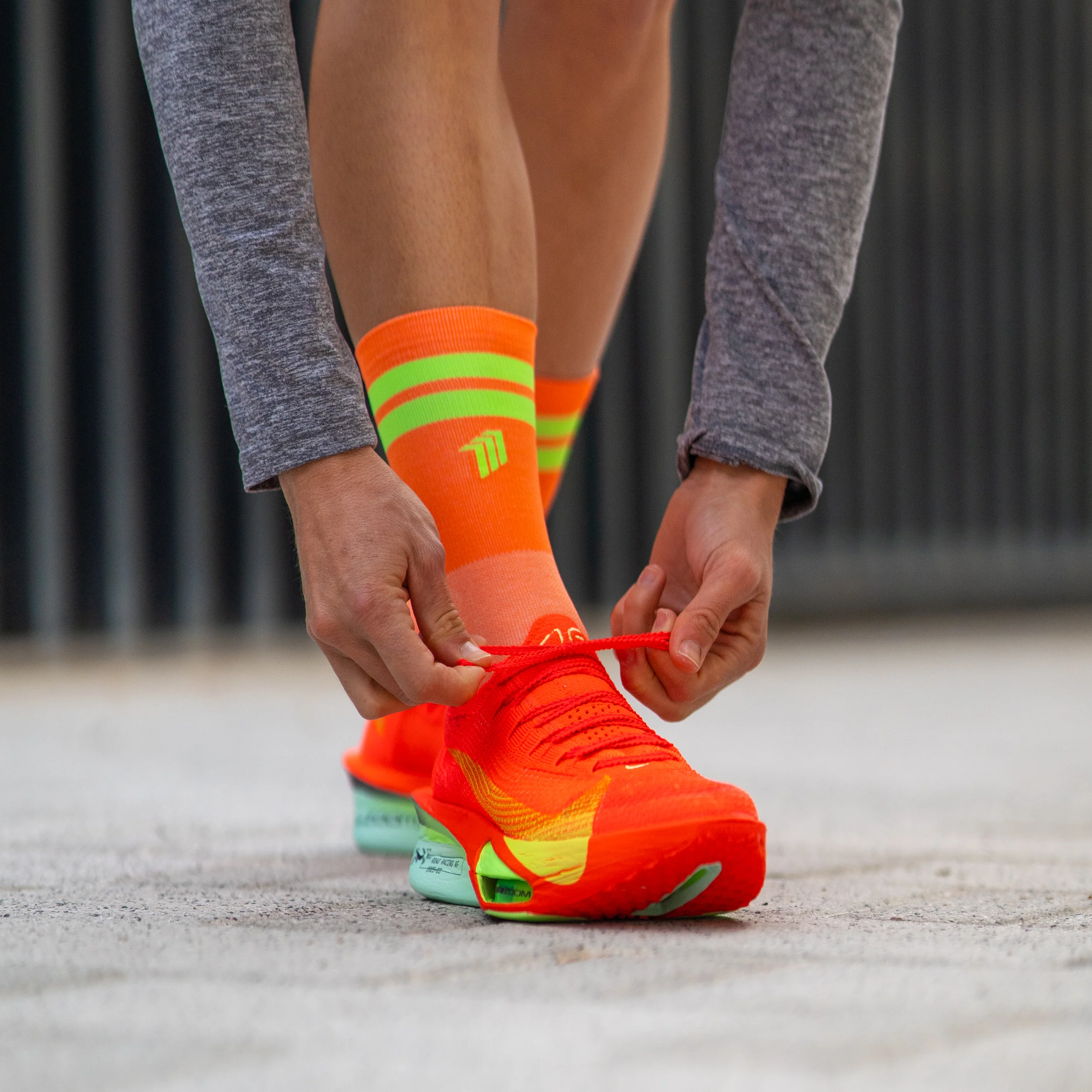 PRO ORANGE V2 - CALCETÍN RUNNING PRO COMFORT - Image 5